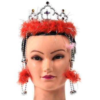 PELUŞ KENARLI VE İPLİ G&Uuml;M&Uuml;Ş RENKLİ TA&Ccedil; (12 Adet)