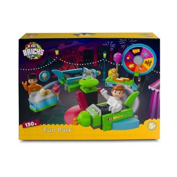 KIDS BRICKS FUN PARK - YAPIM BLOKLARI SETİ - 130 PAR&Ccedil;A (1 ad.)
