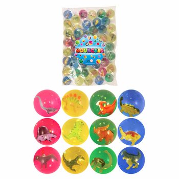 3D Dinozor Zıp Zıp Toplar Ø4.3CM (50 adet)