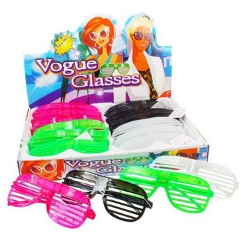 IŞIKLI SHUTTER SHADES G&Ouml;ZL&Uuml;KLER (12 Adet)