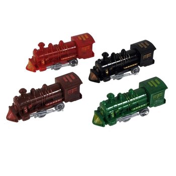 OYUNCAK S&Uuml;RTMELİ TREN / LOKOMOTİF (24 adet)