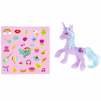 &Ccedil;ıkartma Sayfalı Tekboynuz / Unicorn Fig&uuml;r&uuml; (48 Adet)