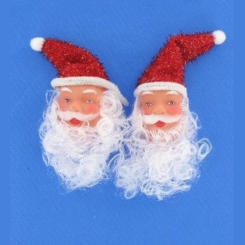 K&uuml;&ccedil;&uuml;k Noel Baba Kafaları, 2'li Set (12 set)