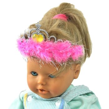 PELUŞ KENARLI G&Uuml;M&Uuml;Ş RENKLİ TA&Ccedil; (12 adet)