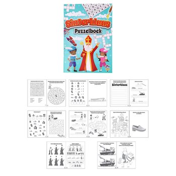Sinterklaas Bulmaca ve Eğlence Kitabı (48'li Paket)