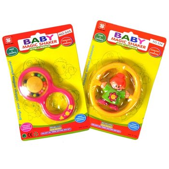 Karışık Bebek Çıngırakları Kartta (12 Adet)