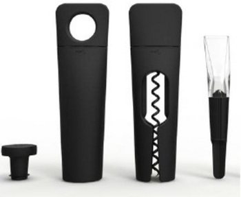 MENU BLADE - ŞARAP SETİ TİRBUŞON TWIST + VAKUM POMPASI + DEKANTÖR (1 ad.)