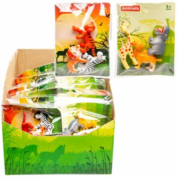 Poşette 3 Vahşi Hayvan (60 Adet)