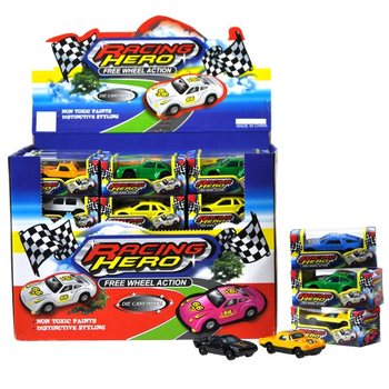 Displayde Die-Cast Oyuncak Arabalar (60 adet)