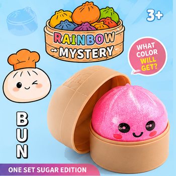 RAGE - Squishy SUGAR EDITION Mantı Dumplings K&Uuml;&Ccedil;&Uuml;K (5.3 x 5.3 x 4.1 Cm) Viral 2026 Fidget Toy (24 Adet)