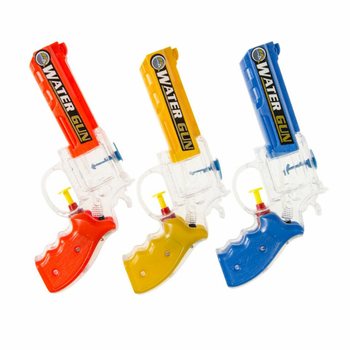 Su Tabancası 16 cm - Karışık Renkler (24 Adet)