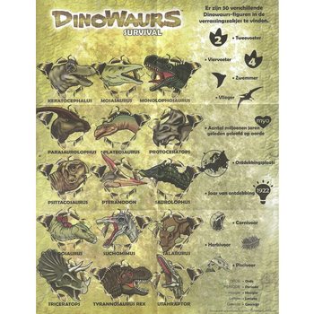 ***EN &Ccedil;OK SATAN*** DINOWAURS DİNOZORLAR TEŞHİR KUTUSUNDA (30 ad.)