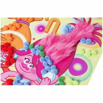 TROLLS KENDİ POMPOM SANAT ESERİNİ YAP (48 adet)