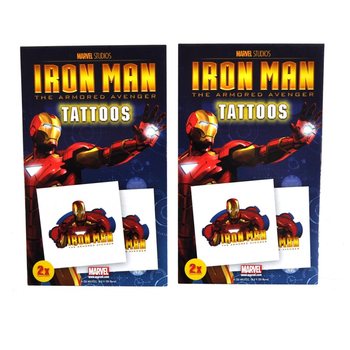 Marvel D&ouml;vmeleri 2 Par&ccedil;a - Model: Iron Man (50 Adet)