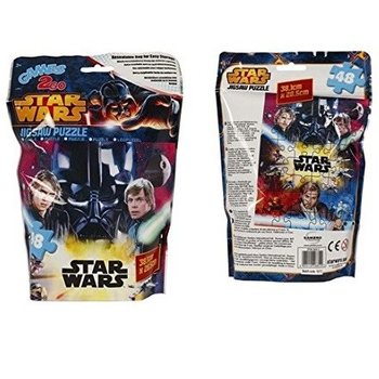 S&uuml;rpriz Paketli Star Wars Yapbozu Blindbag 38,1 x 28,5 cm (12 Adet)