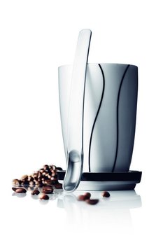 MENU BLACK CONTOUR ALTALIKLI VE LATTE KAŞIKLI BÜYÜK TERMOS BARDAK (1 adet)