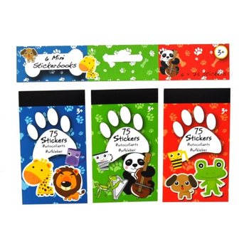 6 K&uuml;&ccedil;&uuml;k &Ccedil;ıkartma Kitap&ccedil;ığı (36 set)