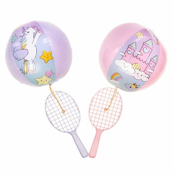 Unicorn Paddle Raket ve Top Seti (12 Adet)