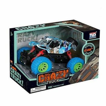 B&uuml;y&uuml;k Pull Back Crazy Monster Truck Seti - L&uuml;ks Hediye Kutusu (2'li Set)