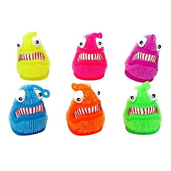 IŞIKLI BÜYÜK PUFFER CANAVARLAR Ø9,5CM (12 adet)