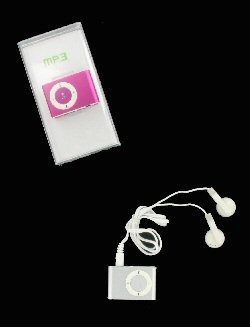Kulaklıklı MP3 Çalar - 4GB (Karışık Renkler)