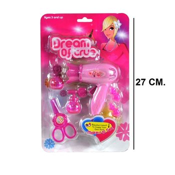 BEAUTY SAÇ TASARIM SETİ - MODEL 1 (6 Adet)