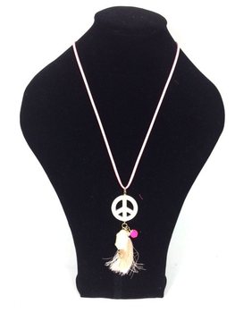Ibiza Tarzı Kolye Somon Peace Buddha (1 adet)