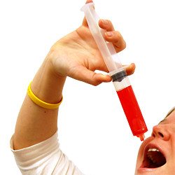 Şırınga Şeklinde Parti Shot Bardağı (6 Adet)