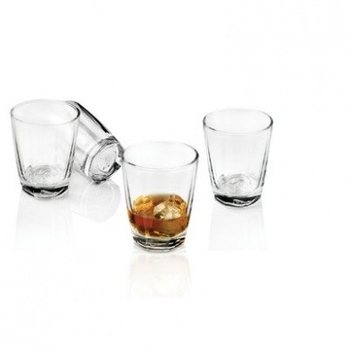 NUANCE - AROSSE Şeffaf Cam Bardak 25 cl, 4'l&uuml; Set