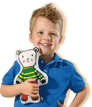 SES Creative My First - Boyanabilir Peluş Ayıcık (1 adet)
