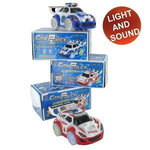 Bump & Go Polis Yarış Arabası (2 adet)