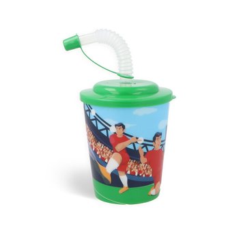 Pipetli İçecek / Dondurma Bardağı – Futbolcular (12 Adet)