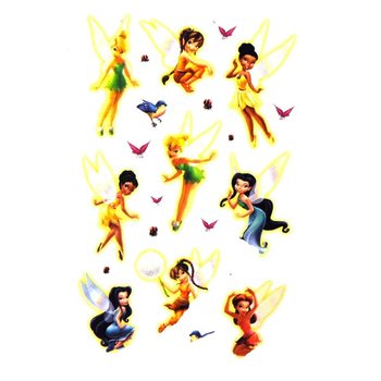 DISPLAY İ&Ccedil;İNDE DISNEY TINKERBELL TRANSFER &Ccedil;IKARTMALAR (47 Adet)