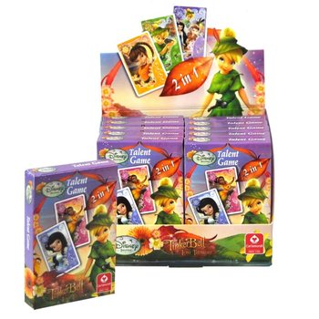 Disney Tinkerbell 2'si 1 Arada Kart Oyunu (12 Adet)