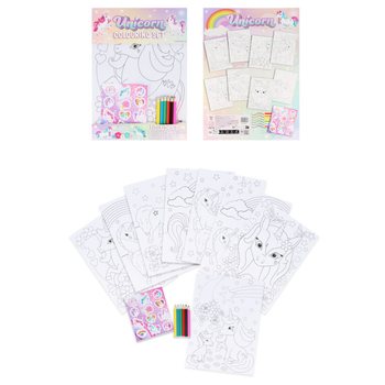 BÜYÜK BOYAMA SETİ UNICORN - 22x30x1 CM (12 adet)
