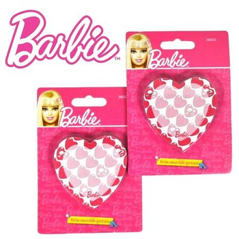 KARTELADA BARBIE KALP ŞEKİLLİ NOT DEFTERİ (6 Adet)