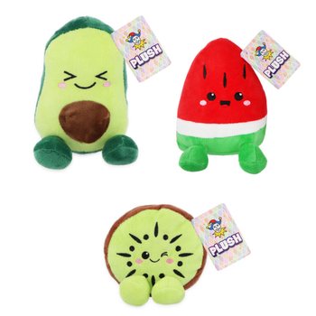 PELUŞ MEYVELER - 15CM BOY - KARIŞIK MODEL (12 Adet)