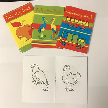 KARIŞIK K&uuml;&ccedil;&uuml;k Boyama Kitapları (48 adet)