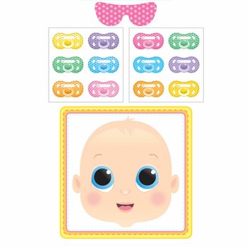 BABY SHOWER OYUNU - STICK THE DUMMY (12'li Paket)