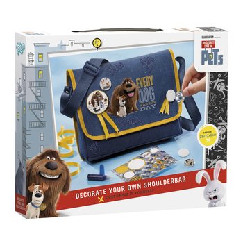 THE SECRET LIFE OF PETS - KENDİ OMUZ &Ccedil;ANTANI S&Uuml;SLE (2 Adet)