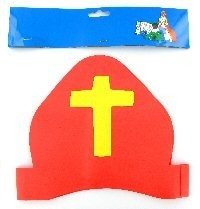 K&ouml;p&uuml;k Noel Baba / Aziz Nikolaus Mitrası (12'li Paket)