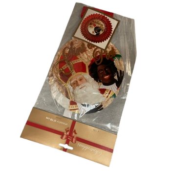 SINTERKLAAS DEKORATİF YELPAZE &Oslash;50 CM - KATLANABİLİR (6 adet)