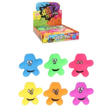 SQUEEZY SPLAT MAN - KARIŞIK RENKLER - STANTLI (24 Adet)