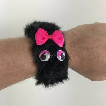 PELUŞ FUZZY SNAP BİLEKLİKLER / ŞIPŞAK (12 adet)