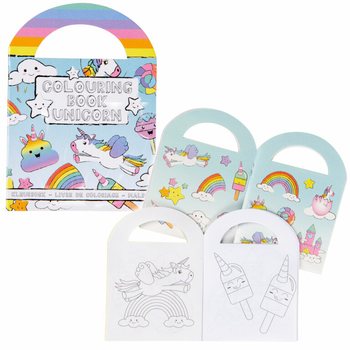 Çıkartmalı Küçük Unicorn Boyama Kitapları (48 adet)