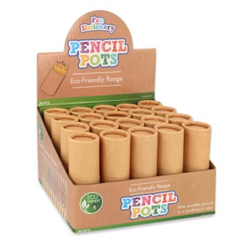 Silindir Kutuda 12'li Kuru Boya Kalemi: Model: Eco Friendly - Teşhir Kutulu (20 adet)