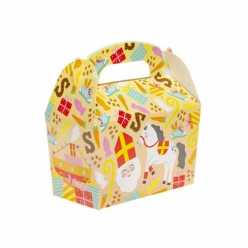 Noel Baba İkram Kutuları 12x12.5x6 cm (12 adet)