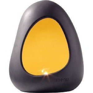 Menu Magma Stone Ayaklı Mum Yaprağı / Tealight Tutucu 20 cm (1 Adet)