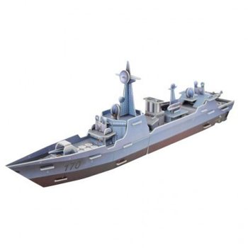 B&uuml;y&uuml;k 3D Yapboz &ndash; Savaş Gemisi 170 Lanzhou (2 adet)