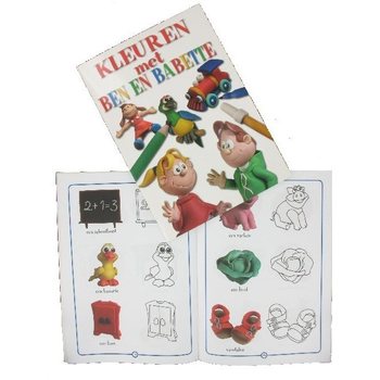 Ben ve Babette ile Boyama Kitabı (18 adet)